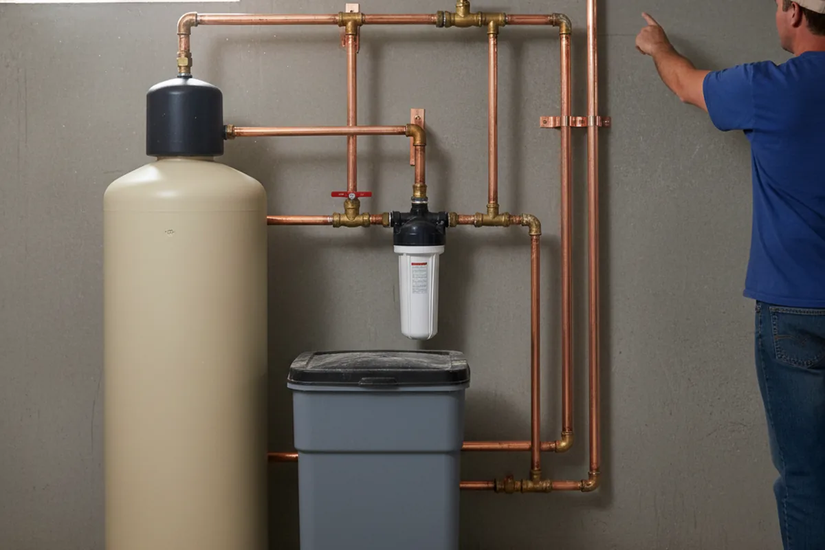 Whole-house water treatment system installed in Rancho Cordova